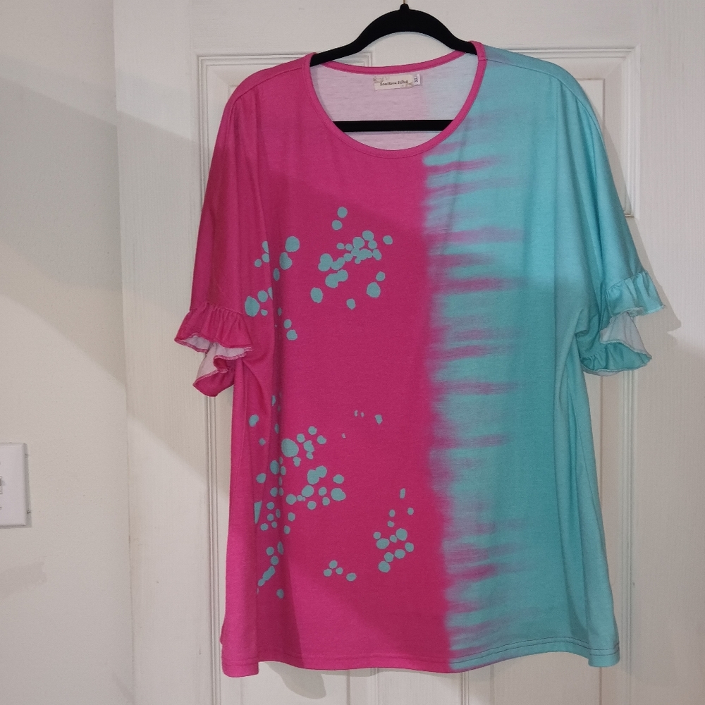 Women's Southern stitch XL pullover shirt